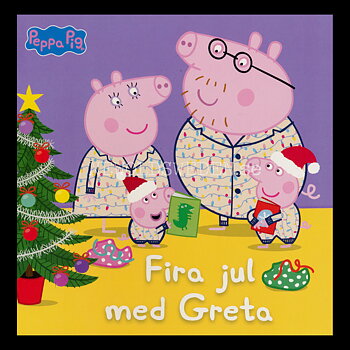 Fira jul med Greta - PEPPA PIG GRETA GRIS - MIDIBOK - S8