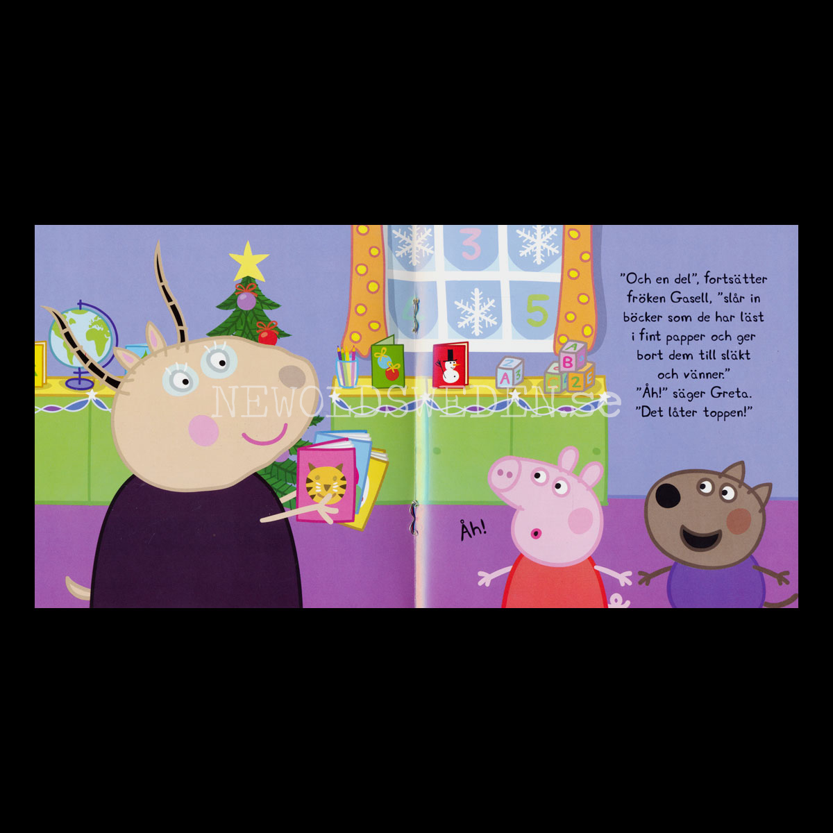 Fira jul med Greta - PEPPA PIG GRETA GRIS - MIDIBOK - S8 - 2