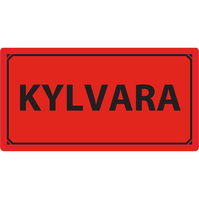 Varningsetikett Kylvara 1000rl