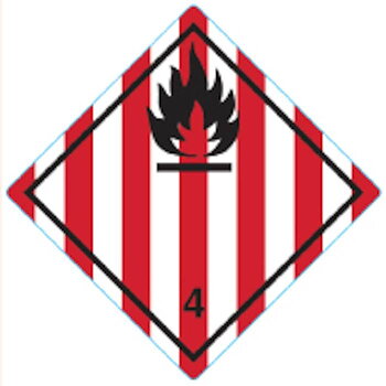 FGE 4.1 Flammable Solid 250/rl