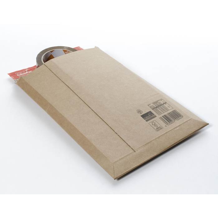 Wellkuvert 235x340x35mm brun