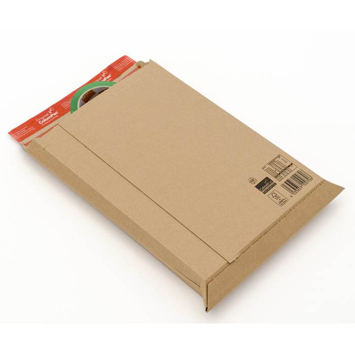 Wellkuvert 290x400x50mm brun