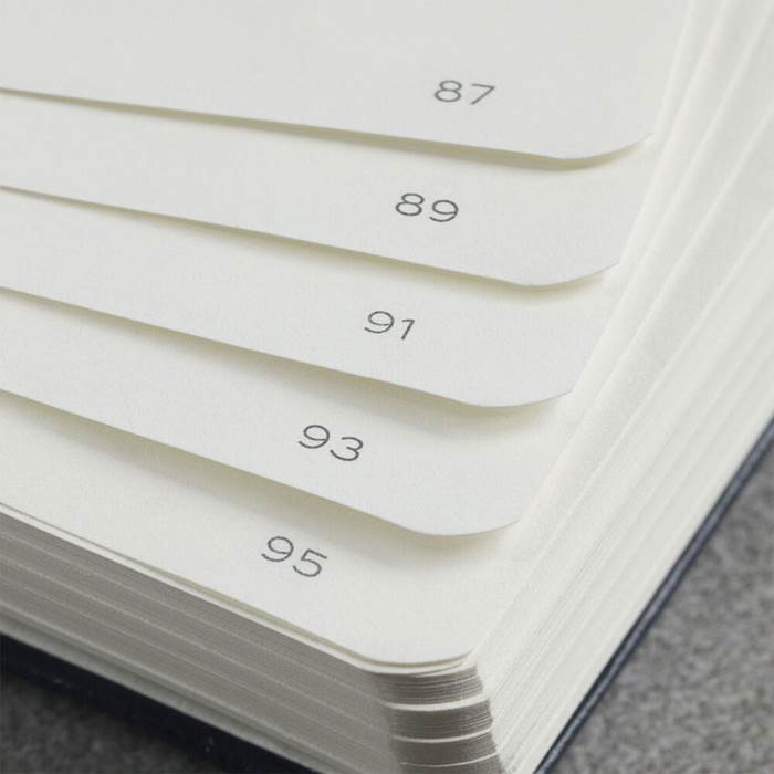 Ant.bok A6 soft blank black - 5