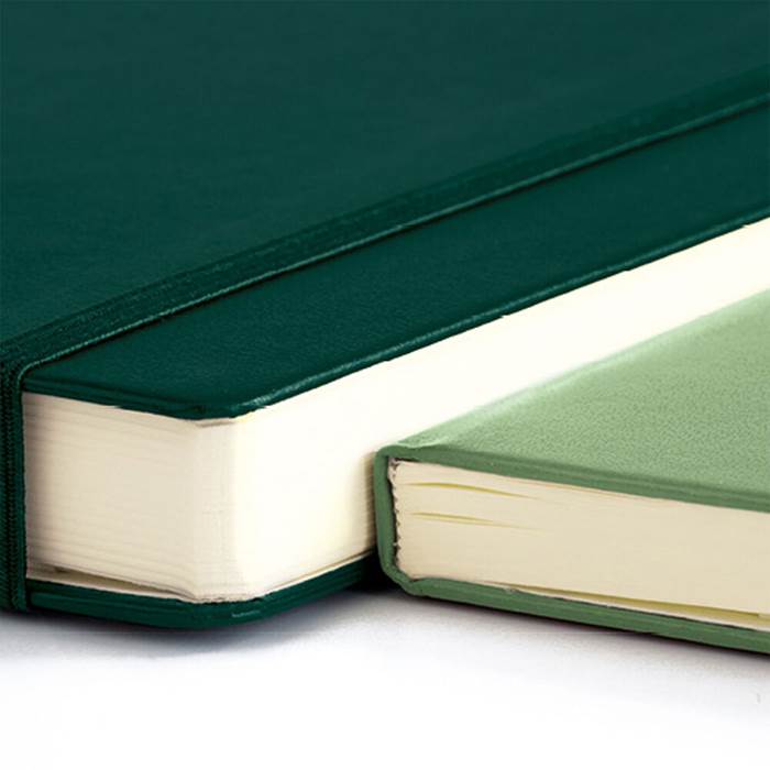 Ant.bok A4+ linj forest green - 7