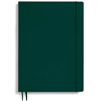 Ant.bok A4+ linj forest green