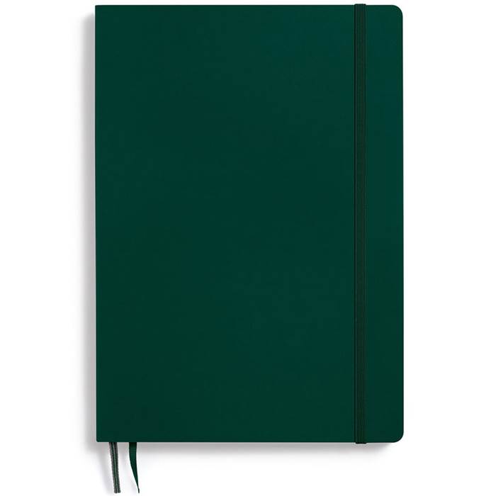 Ant.bok B5 s blank forestgreen - 2