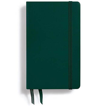 Ant.bok A6 h blank forestgreen