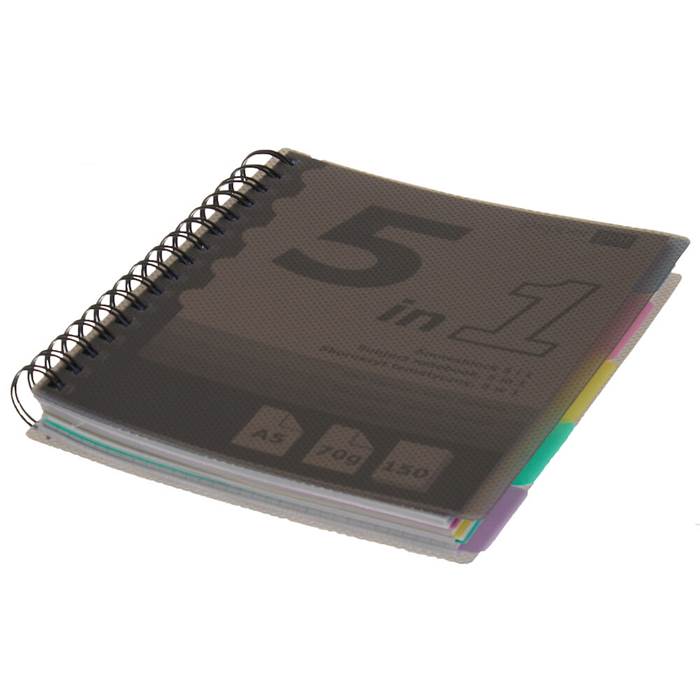 Ämnesblock 5flik A5 150bl - 3