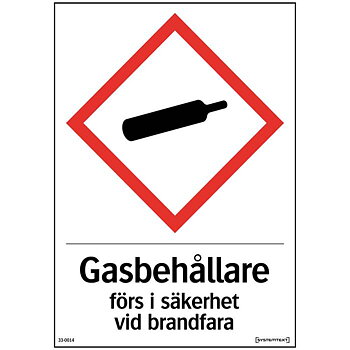 Dekal Gasbehållare A6