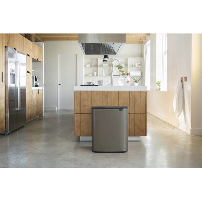 Touch Bin Bo 2x30L platinum - 5