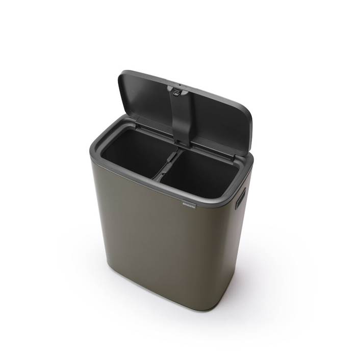 Touch Bin Bo 2x30L platinum - 2