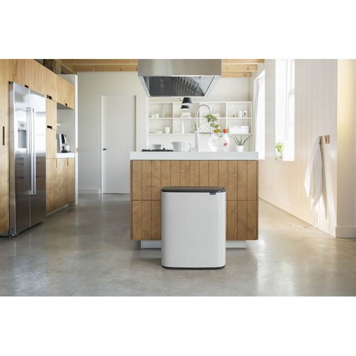 Touch Bin Bo 2x30L vit - 5