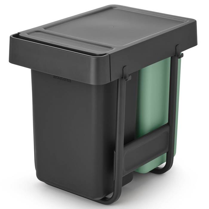 Sort&Go Inbyggnadsbar, 2x15L - 2