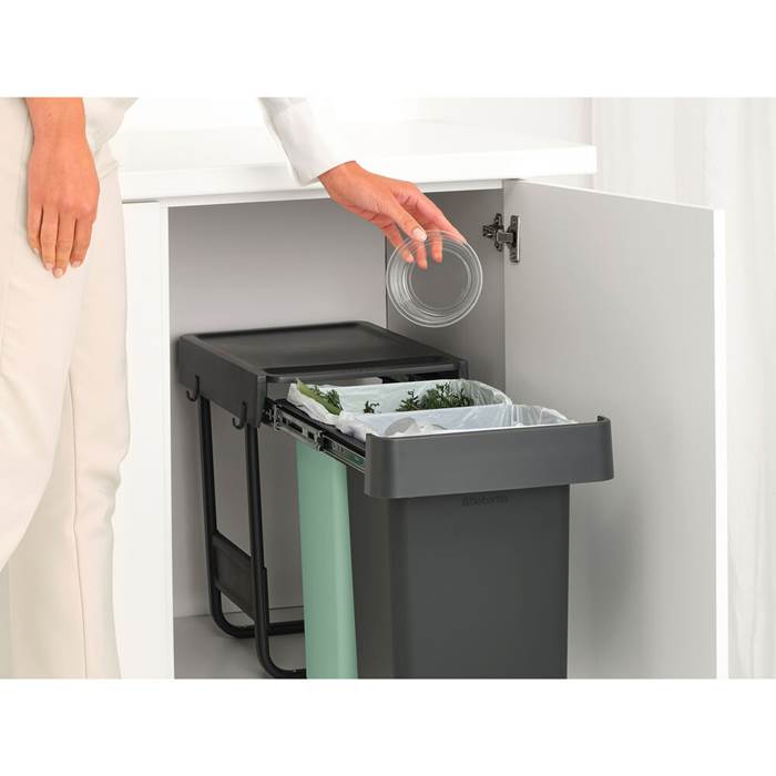 Sort&Go Inbyggnadsbar, 2x15L - 4