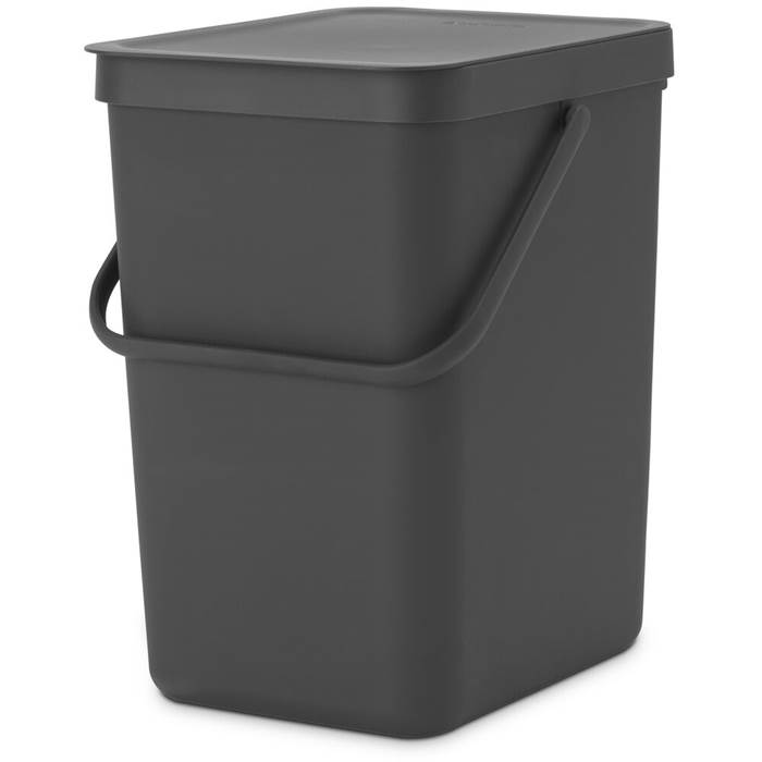 Avfallshink Sort&Go 25L Grå - 2
