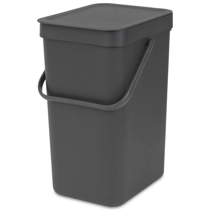 Avfallshink Sort&Go 12L Grå - 2