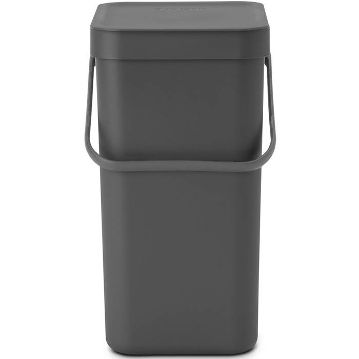 Avfallshink Sort&Go 12L Grå