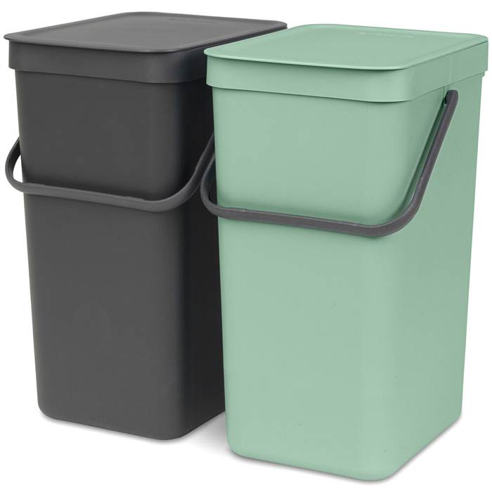 Sort&Go Väggmonteringsbar2x16L