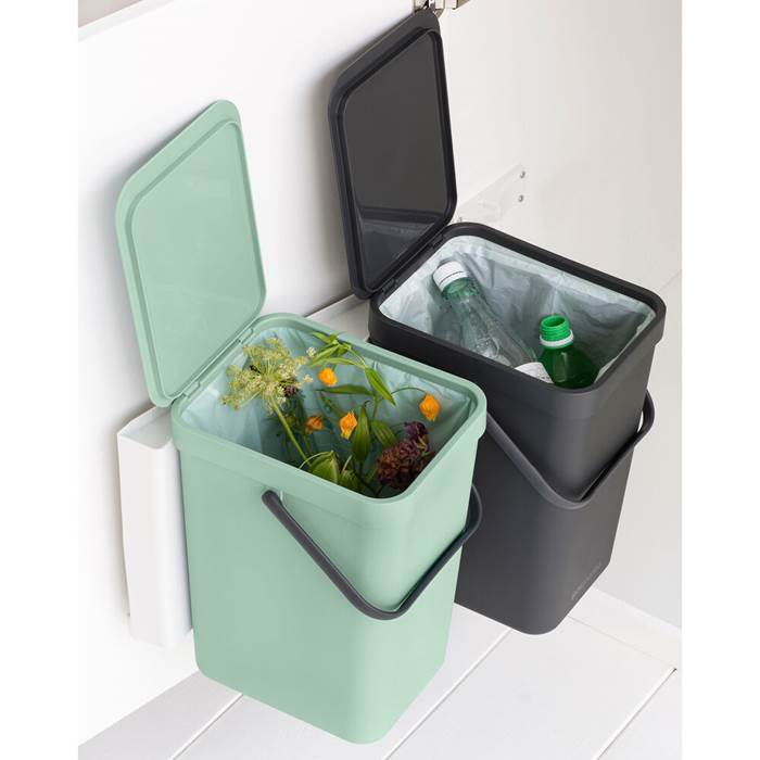 Sort&Go Väggmonteringsbar2x12L - 4