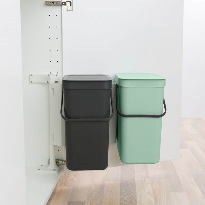 Sort&Go Väggmonteringsbar2x12L