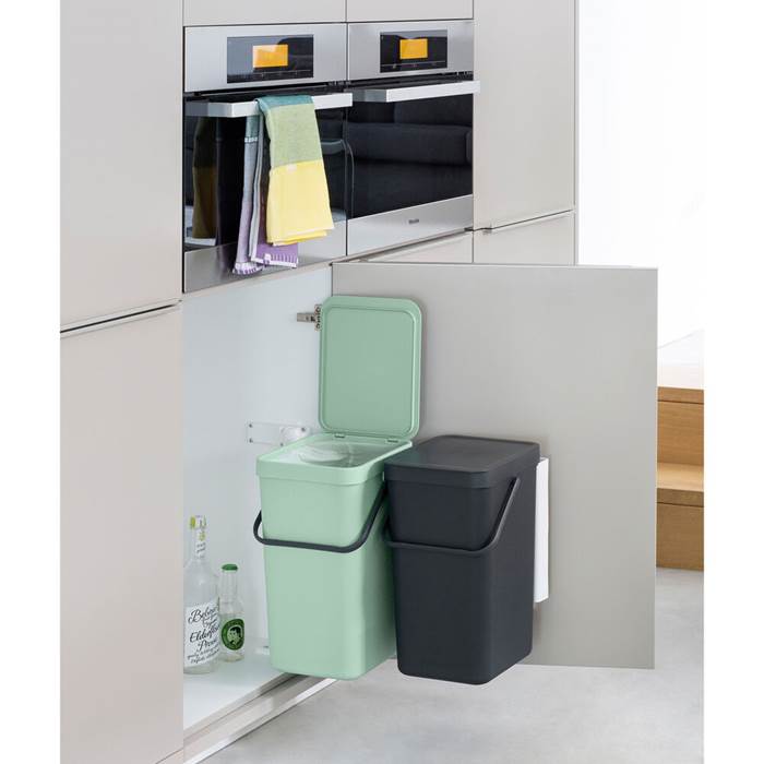 Sort&Go Väggmonteringsbar2x12L - 5
