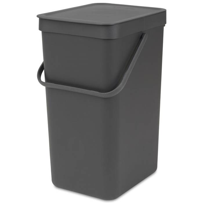 Avfallshink Sort&Go 16L Grå - 2