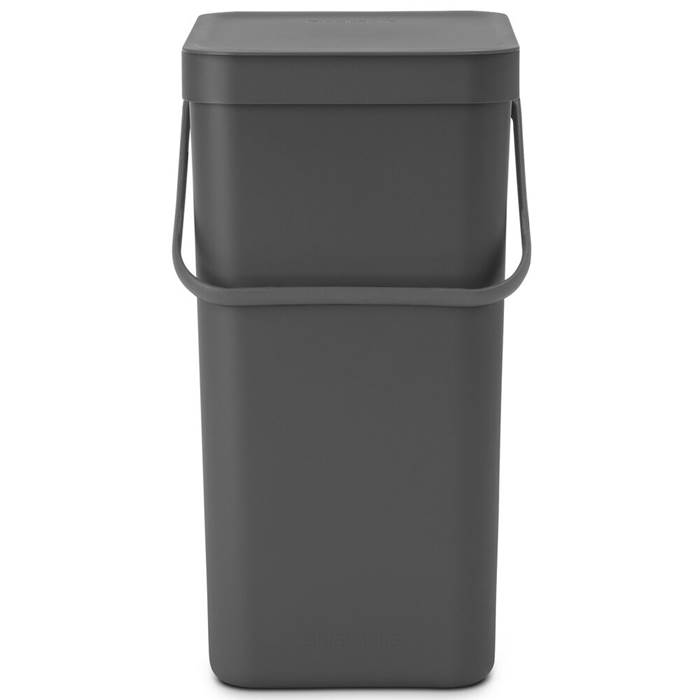Avfallshink Sort&Go 16L Grå