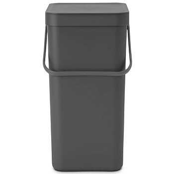 Avfallshink Sort&Go 16L Grå