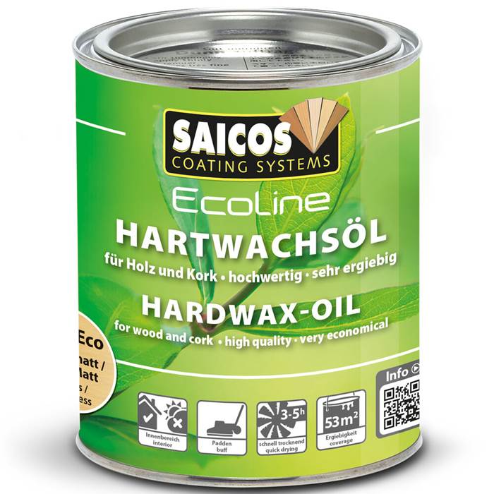 Hårdvaxolja Saicos 3600E 0,75L