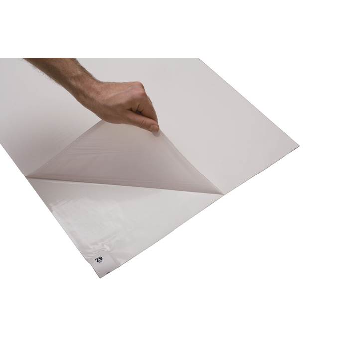 Klibbmatta 60x115cm vit 8x30