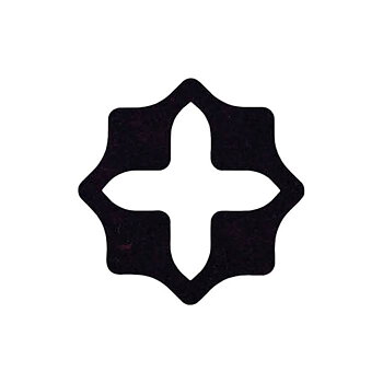 Ljudabsorbent Cobogo slate 12p