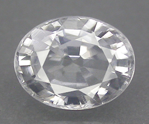 Impresionante piedra preciosa suelta de circón blanco natural de 0,81 ct - 3