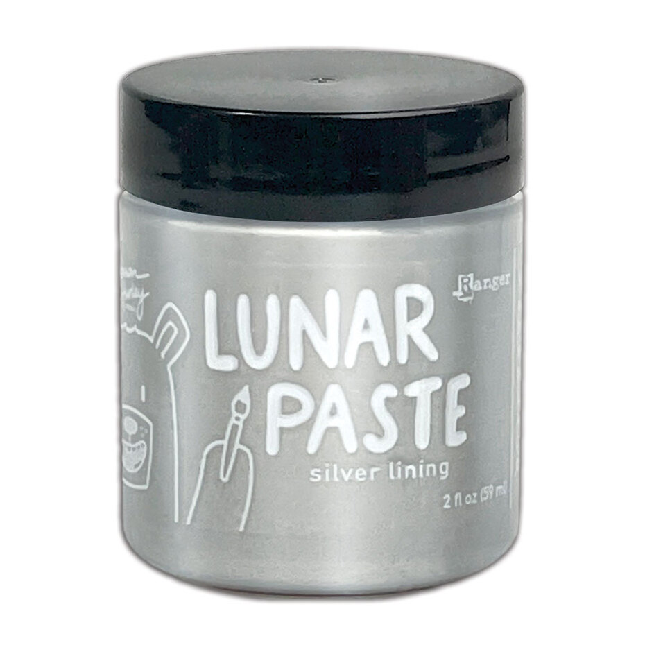 RANGER ink -Simon Hurley create. Lunar Paste Silver Lining 2 fl oz