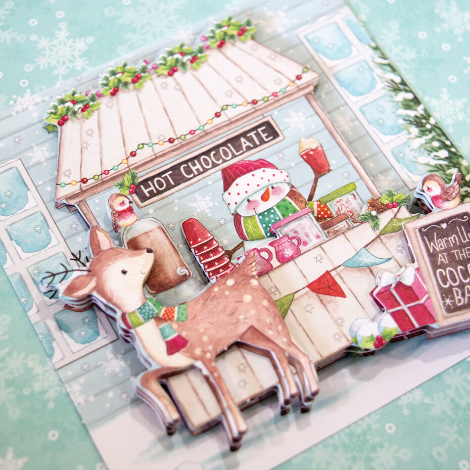 Craft Consortium-Christmas Market 3D Decoupage  - 7