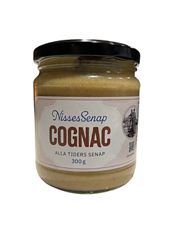 Nisses mustard Cognac 300g