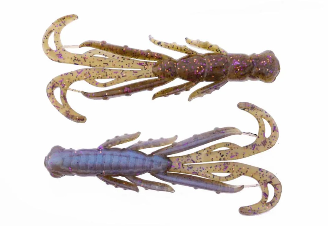 X Zone Lures Scented Stealth Creature 2.75" 7-pack - 2