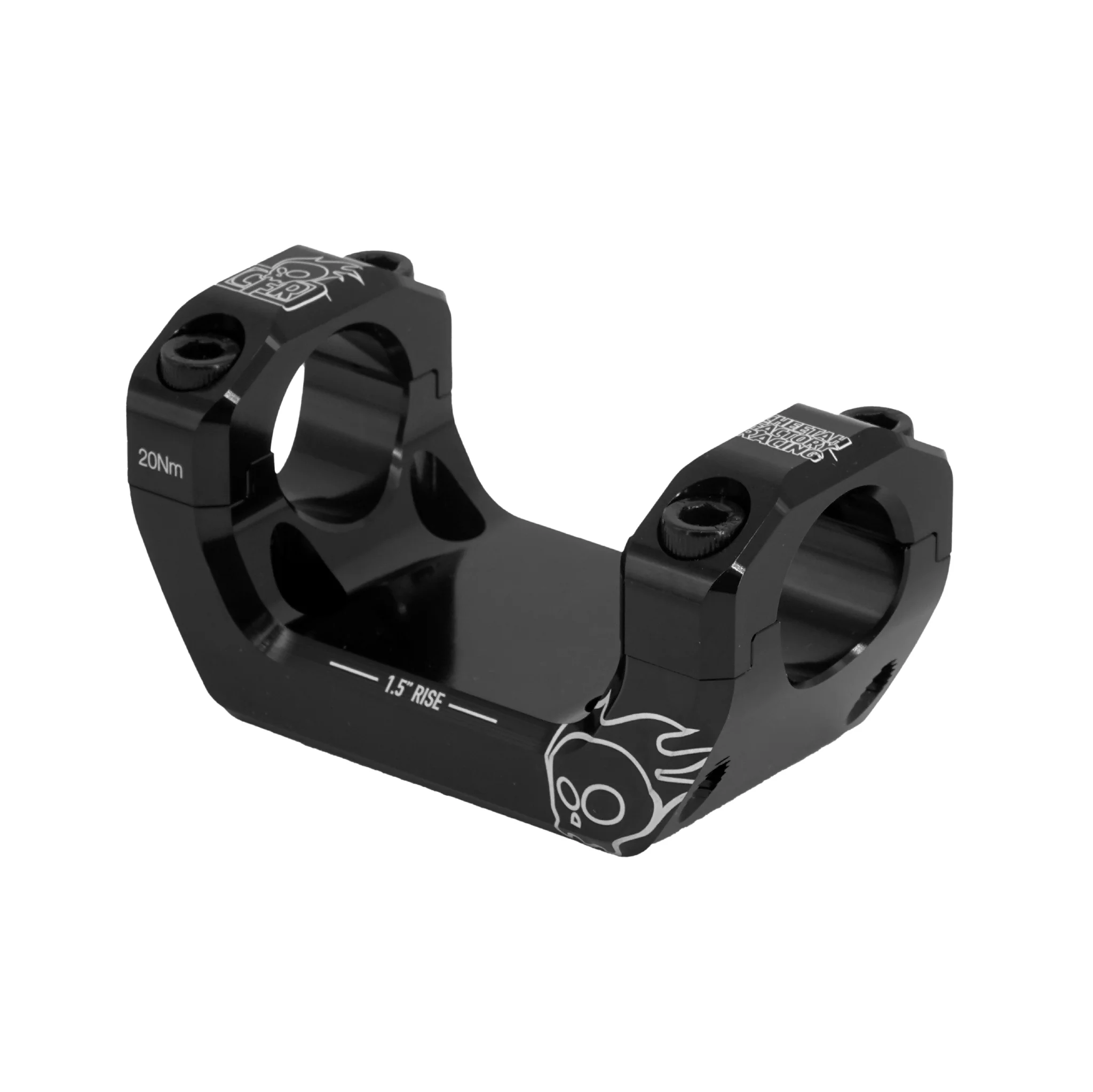 CFR FTP Styrhöjare 1,5" Polaris - Svart