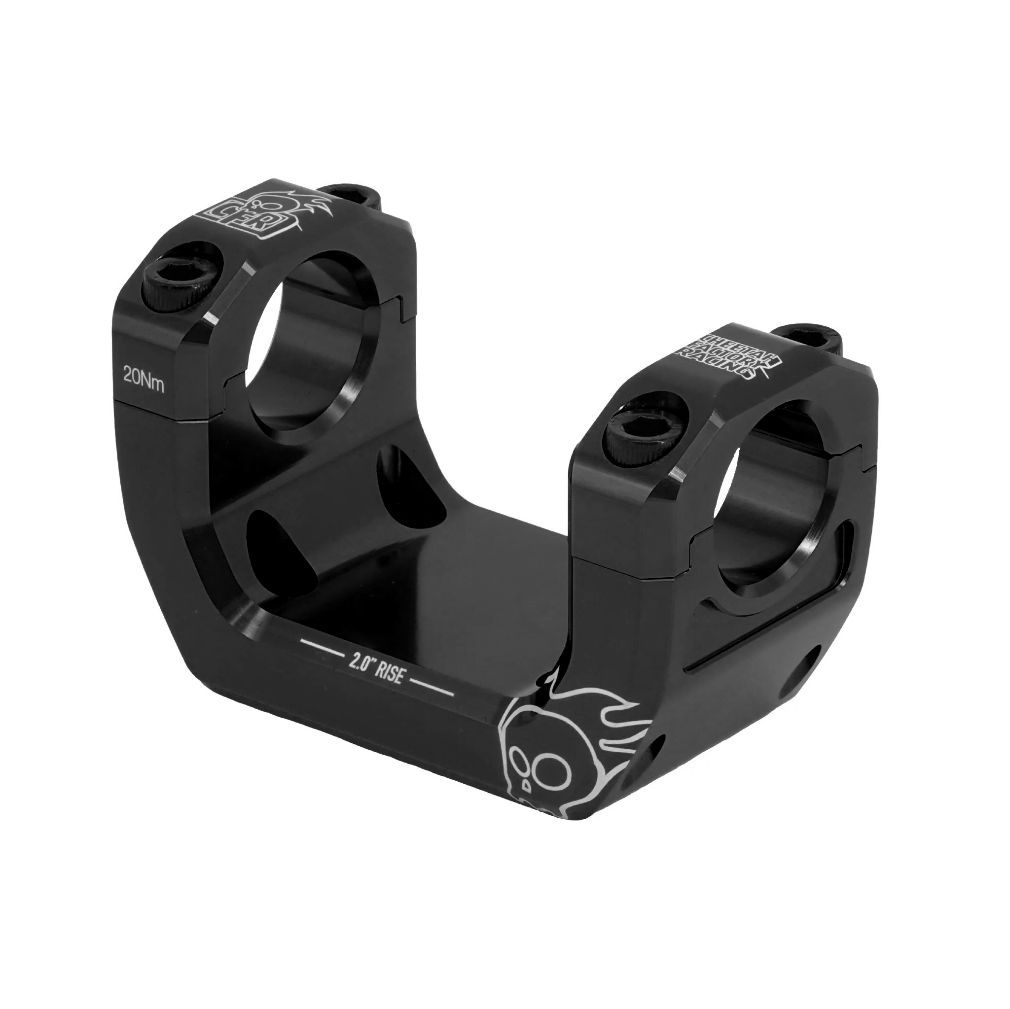 CFR FTP Styrhöjare 2" Polaris - Svart