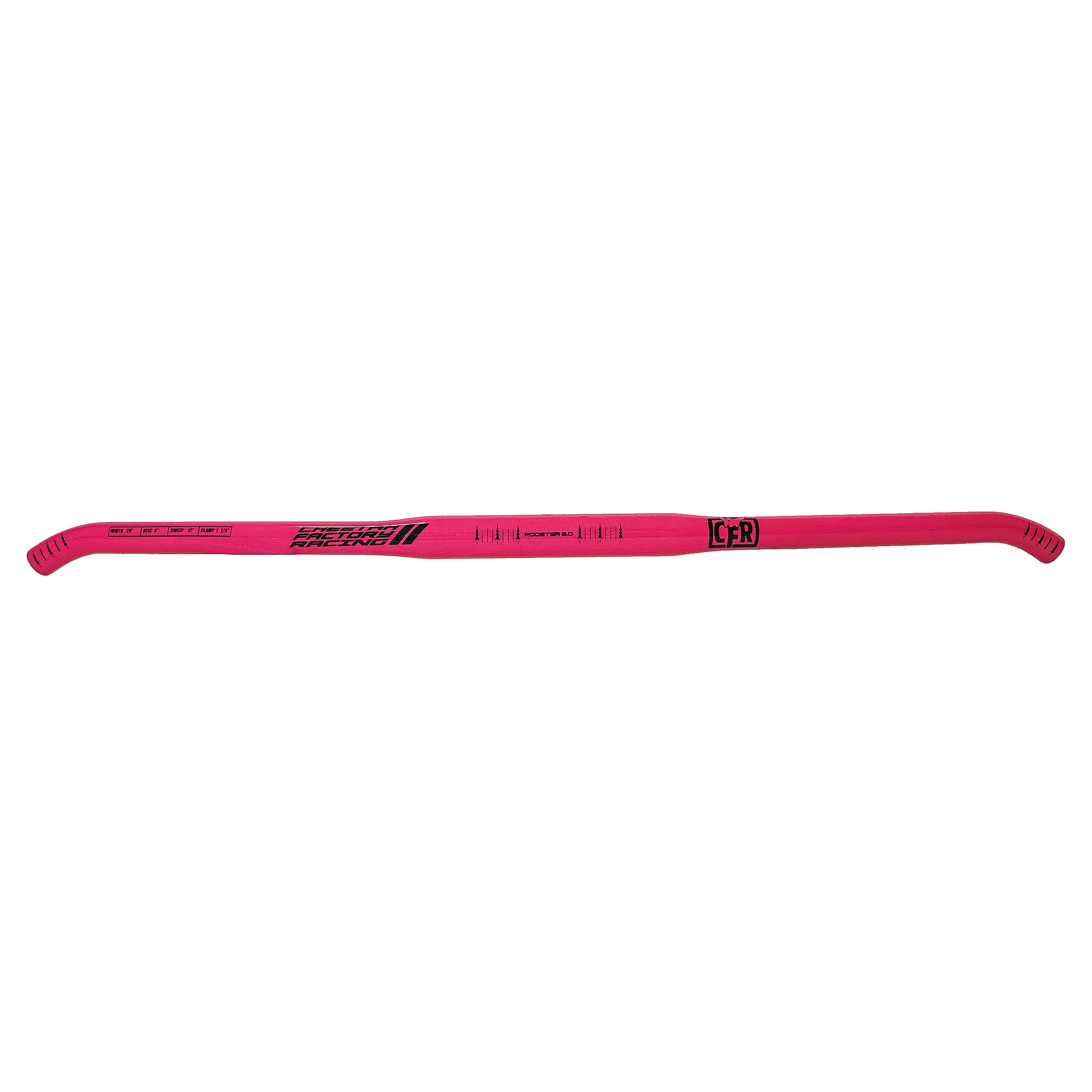 CFR Rooster Styre 2.0 Fatbar 12 grader Hooked Ingen Höjning - Rosa