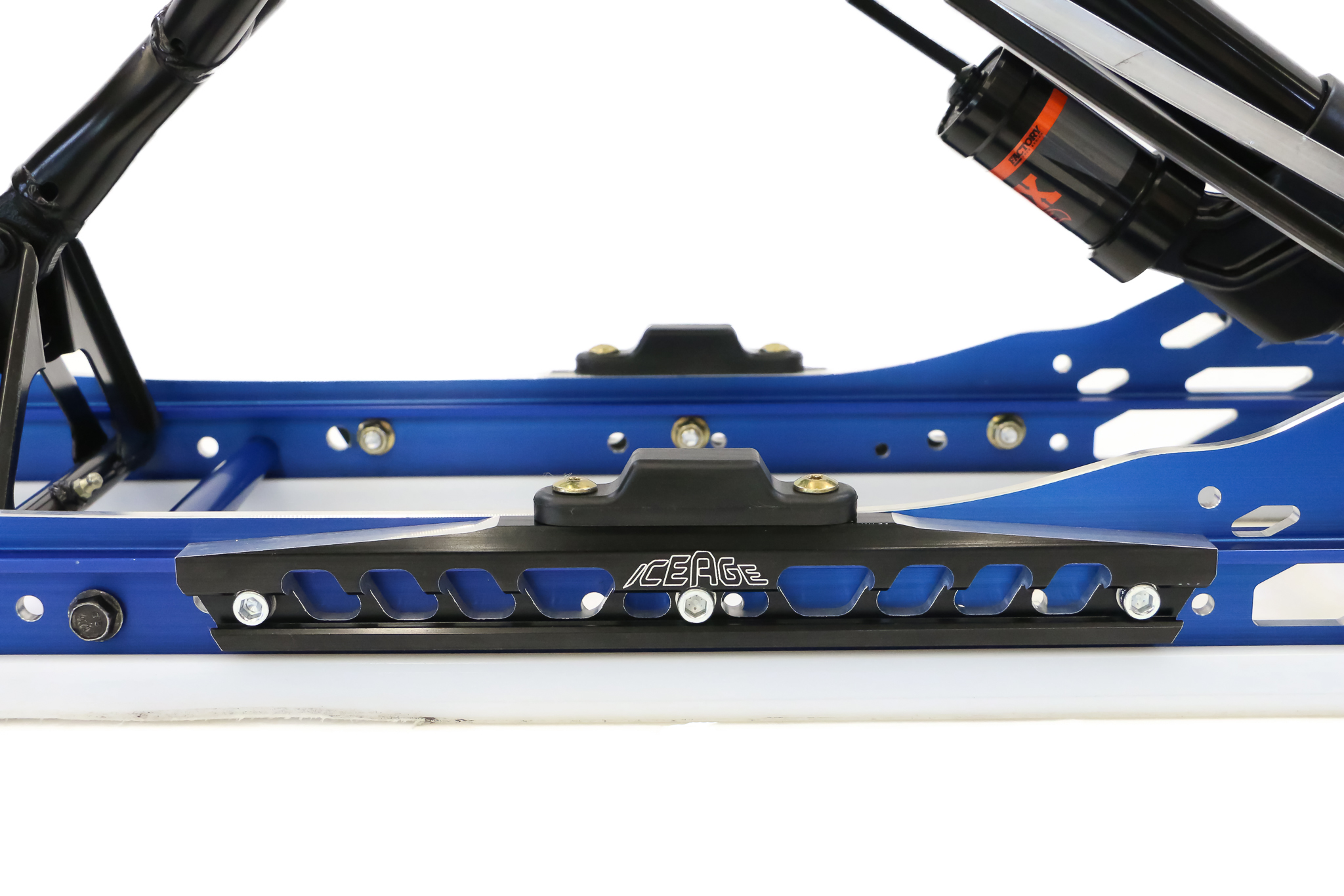 IceAge Ultralight Skenförstärkare för IceAge Boggieskenor Ski-Doo XM/G4/G5 (OBS! Passar ej original boggieskenor) - Svart