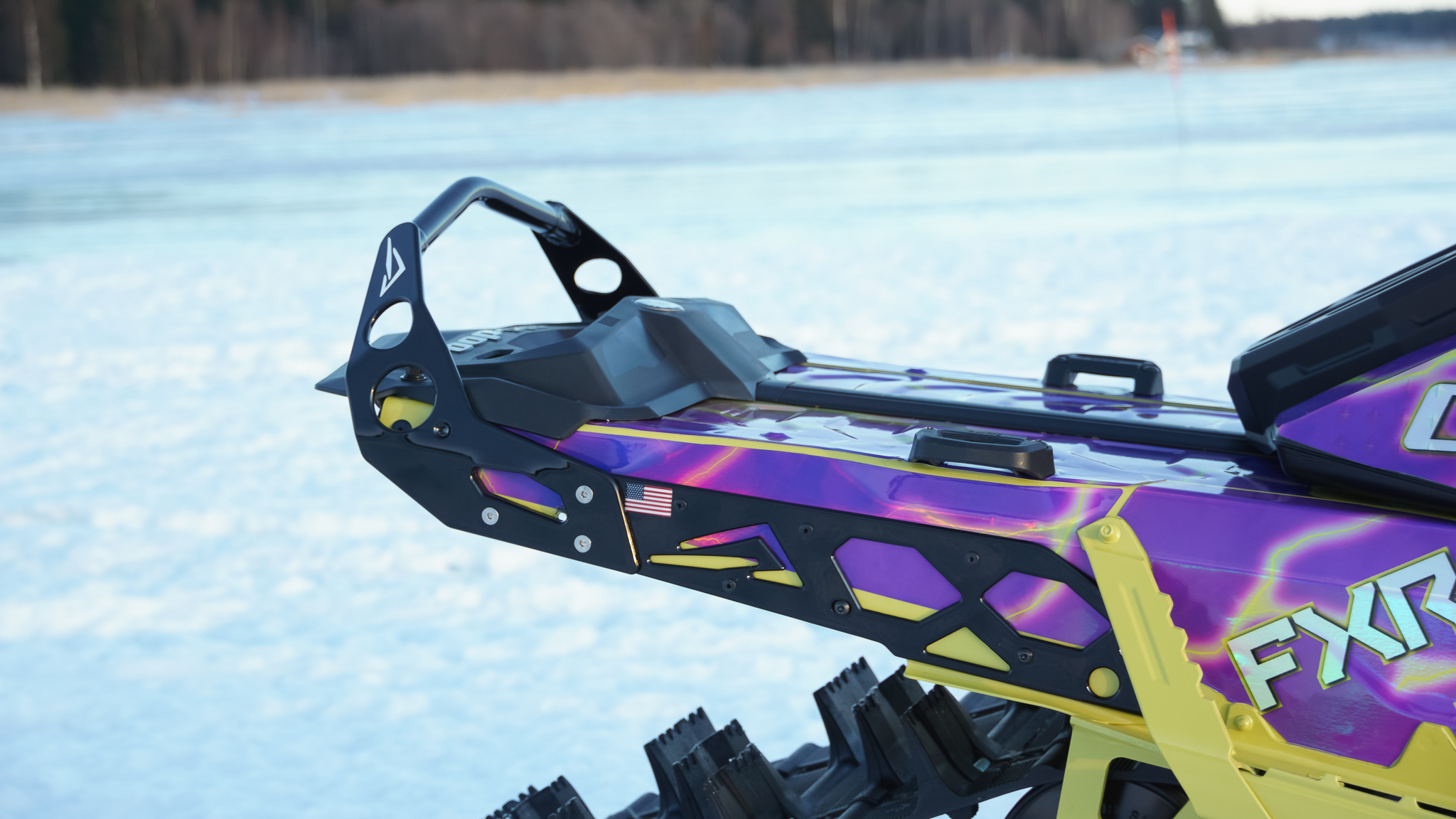 Skinz Bakbåge Ski-Doo G5 146" Expert, Mattsvart