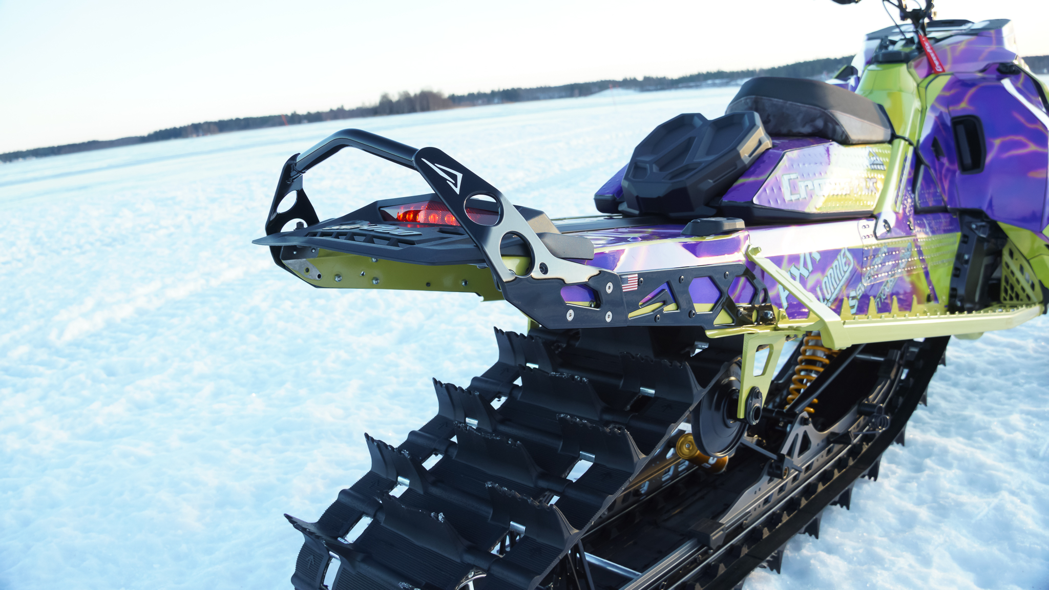 Skinz Bakbåge Ski-Doo G5 146" Expert, Mattsvart - 2