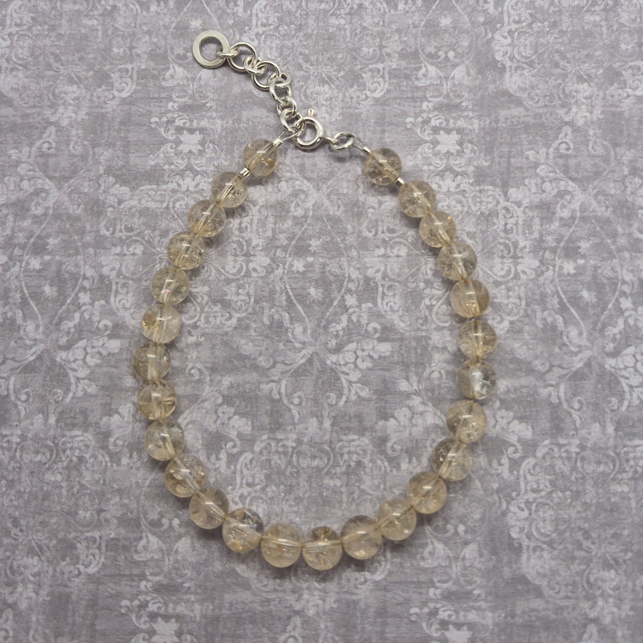 Armband, Citrin 925 Sterling Silver