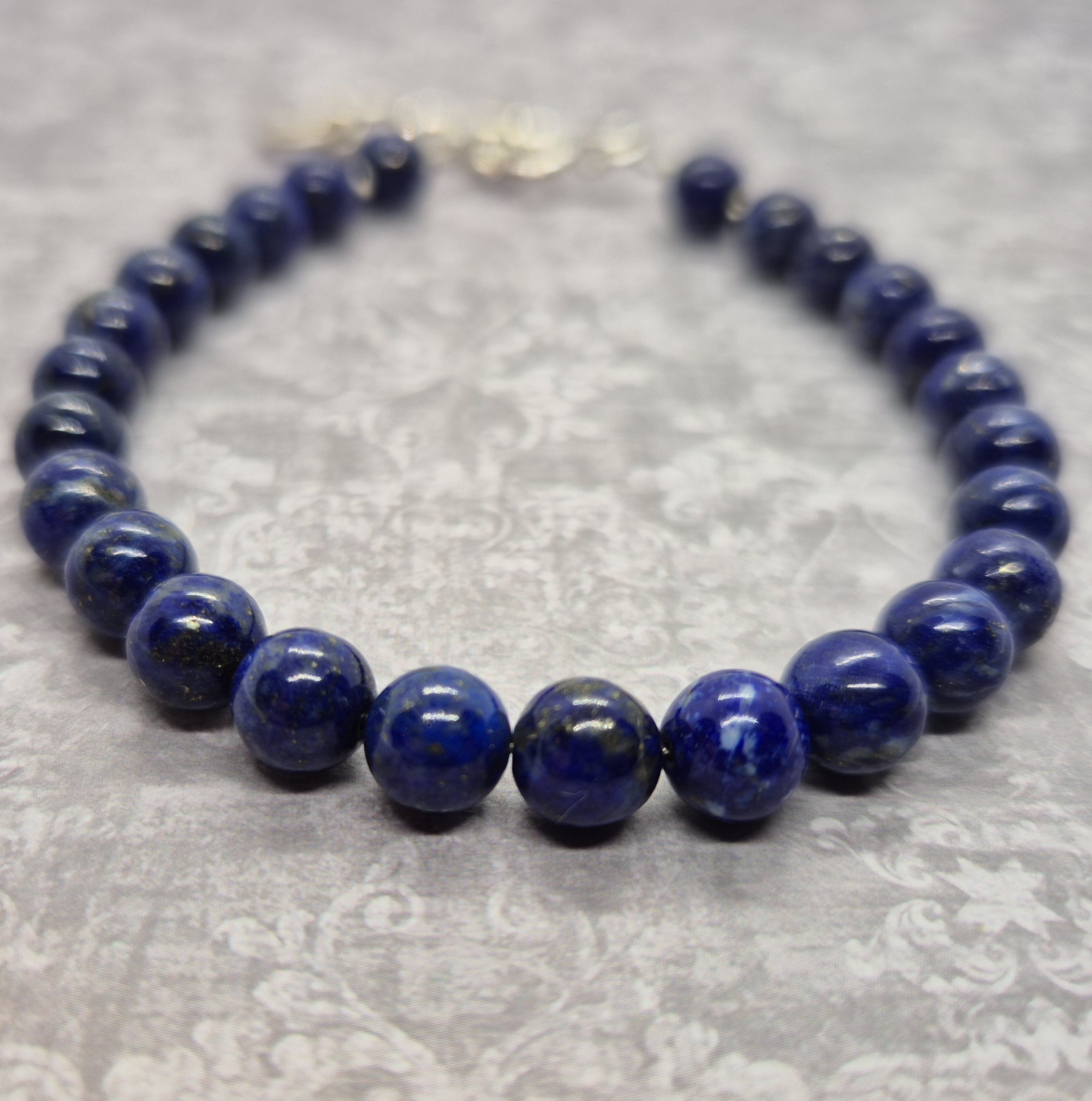 Armband, Lapis Lazuli 925 Sterling Silver - 2
