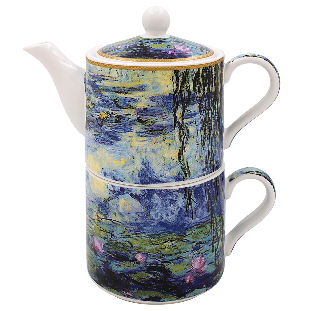 Claude Monet Näckros  - Tea For One Set