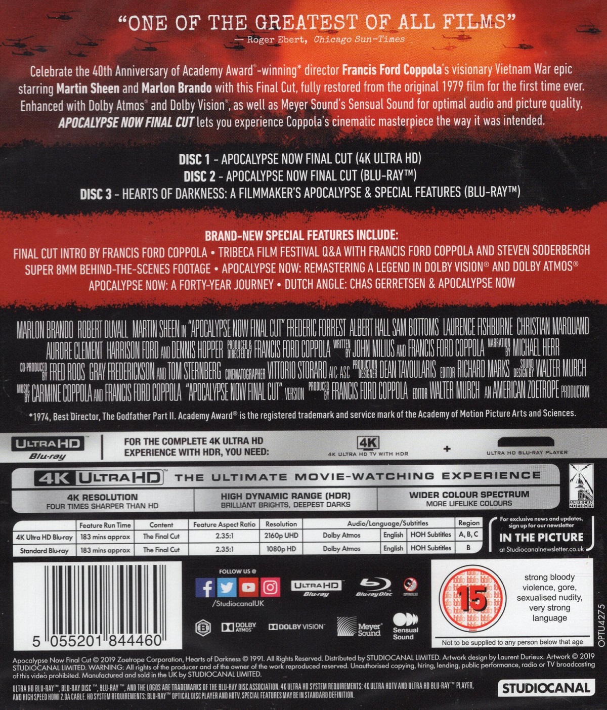Apocalypse Now (ej svensk text) (4K Ultra HD + Blu-ray) - 2