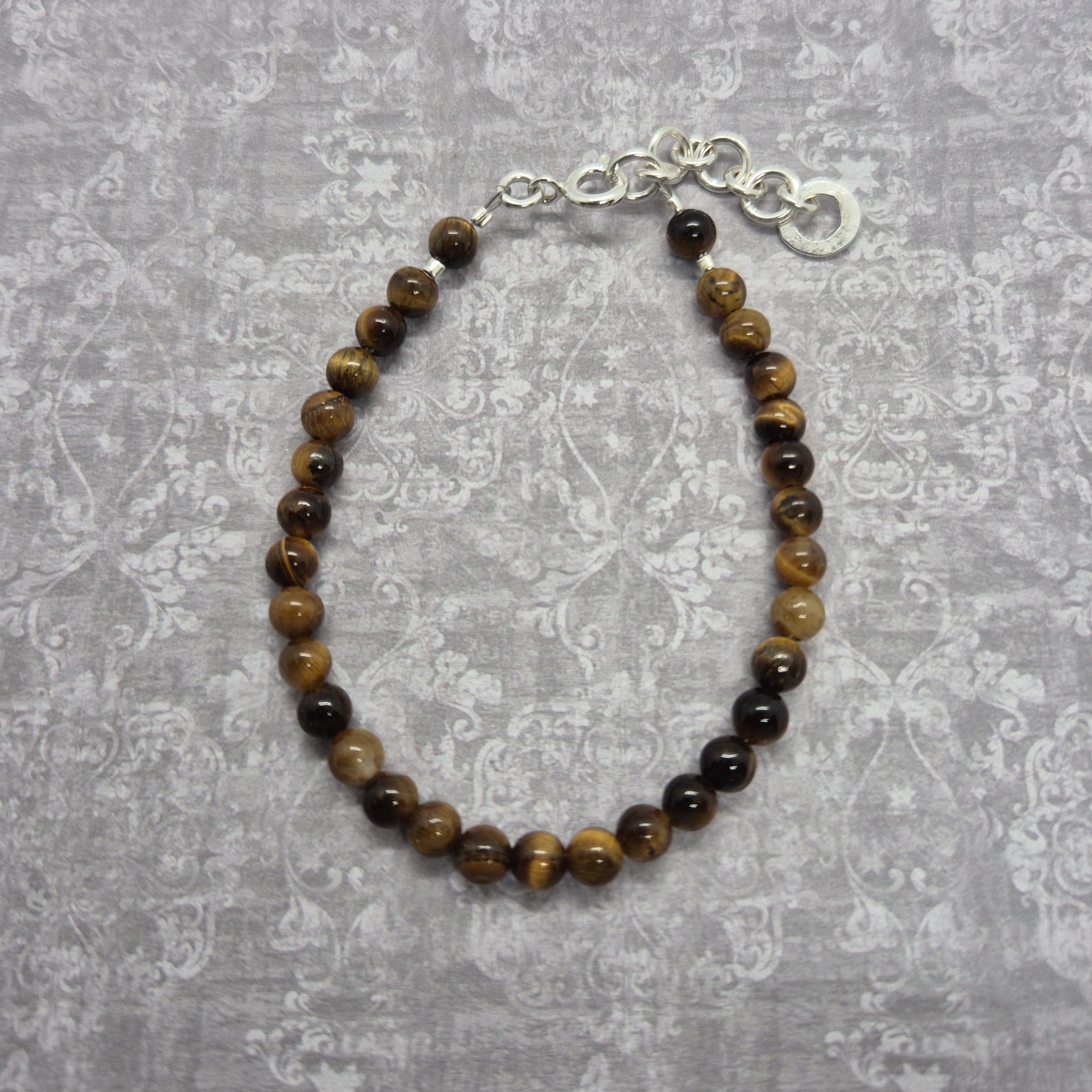 Armband, Tigeröga 4 mm - 925 Sterling Silver