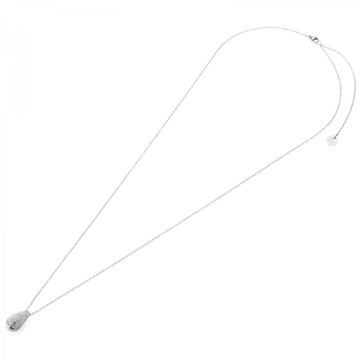 Bud to Rose Halsband Drop Crystal Silver - 2