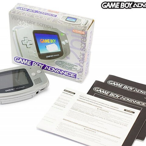 Gameboy Advance konsol Platinum CIB