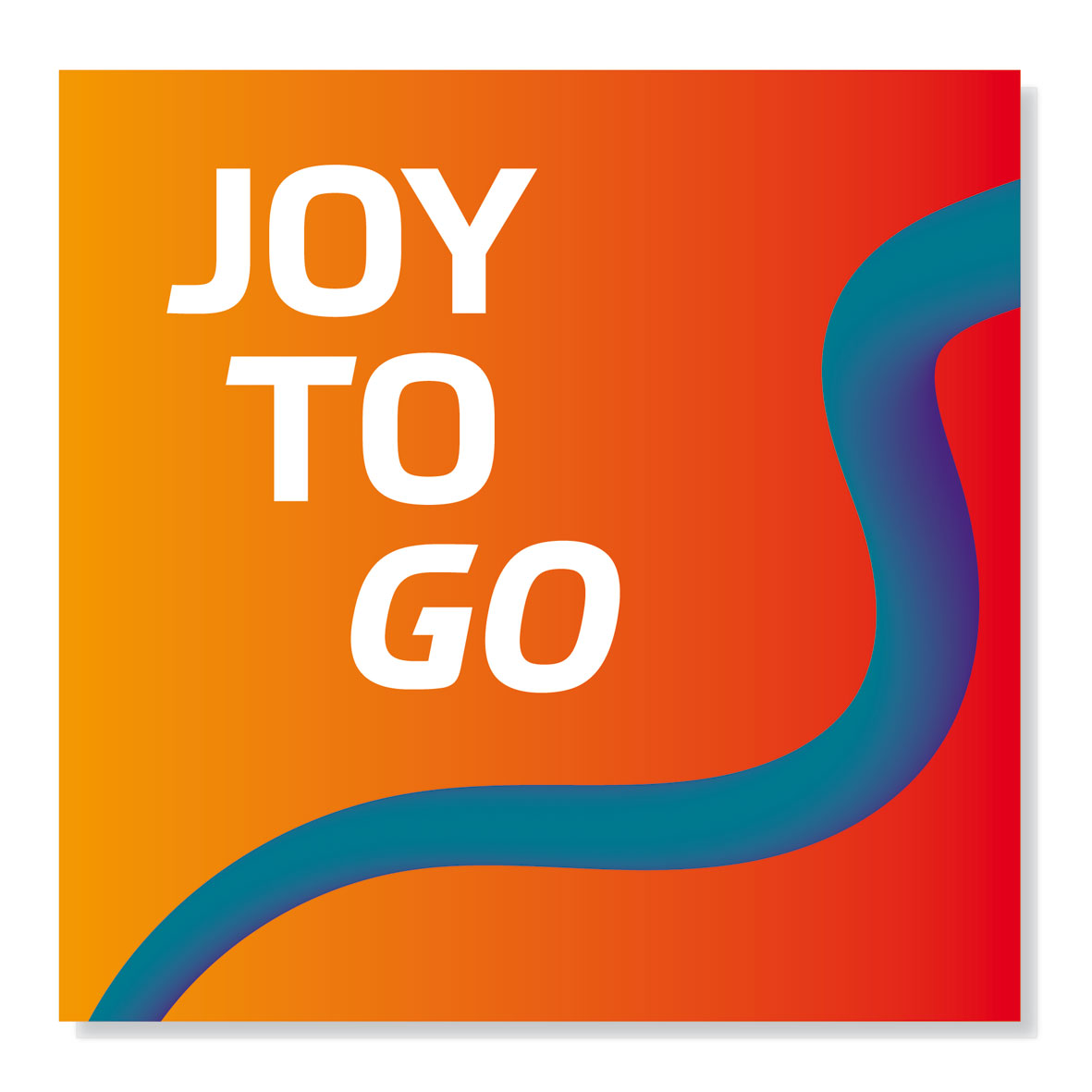 Maestro Touch Undre Affisch "JOY TO GO"